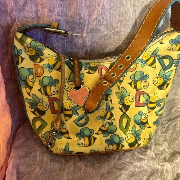 Dooney & Bourke Handbags - Dooney and Bourke Vintage Bumble Bee Purse
